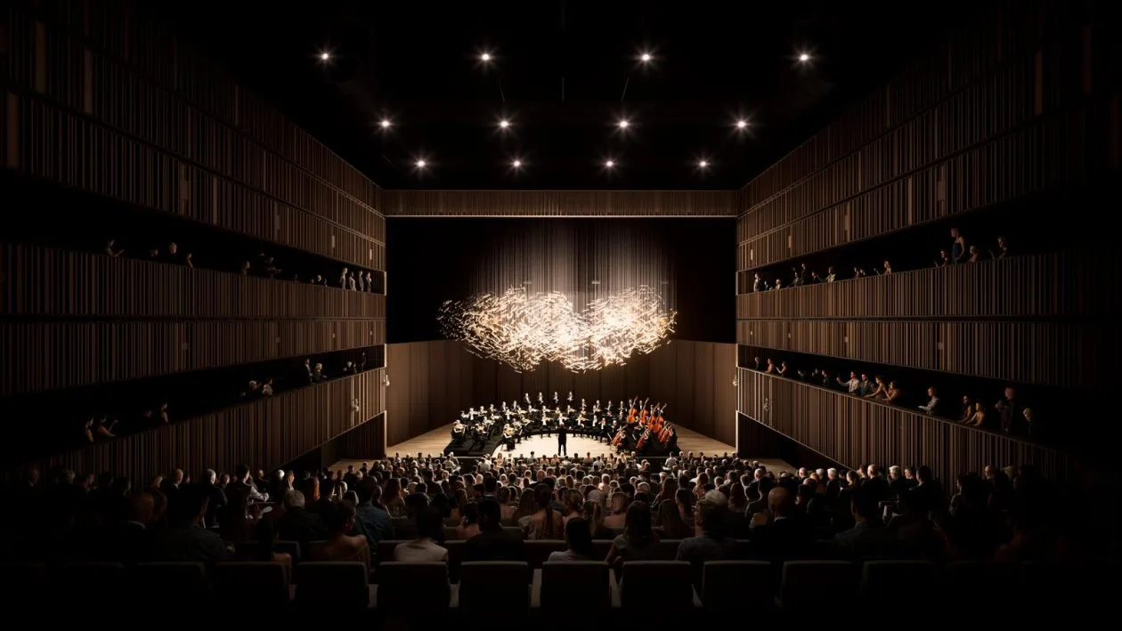 EVE Music Hall arhitektura